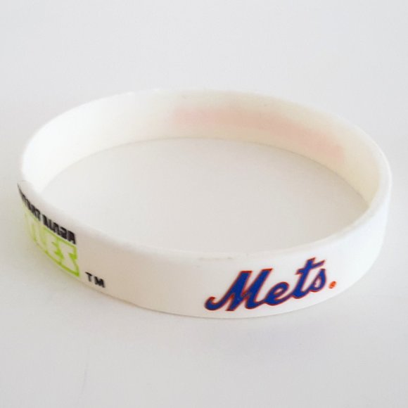 Mets Silicone Wristband with Teenage Mutant Ninja Turtles/Nickelodeon Promo (1) - Picture 1 of 6